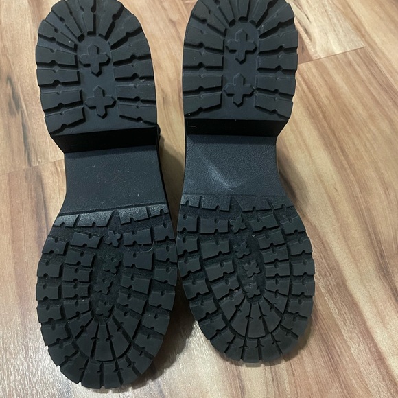 Madden Girl Black Cindy Boots Sz 8 - Picture 8 of 8